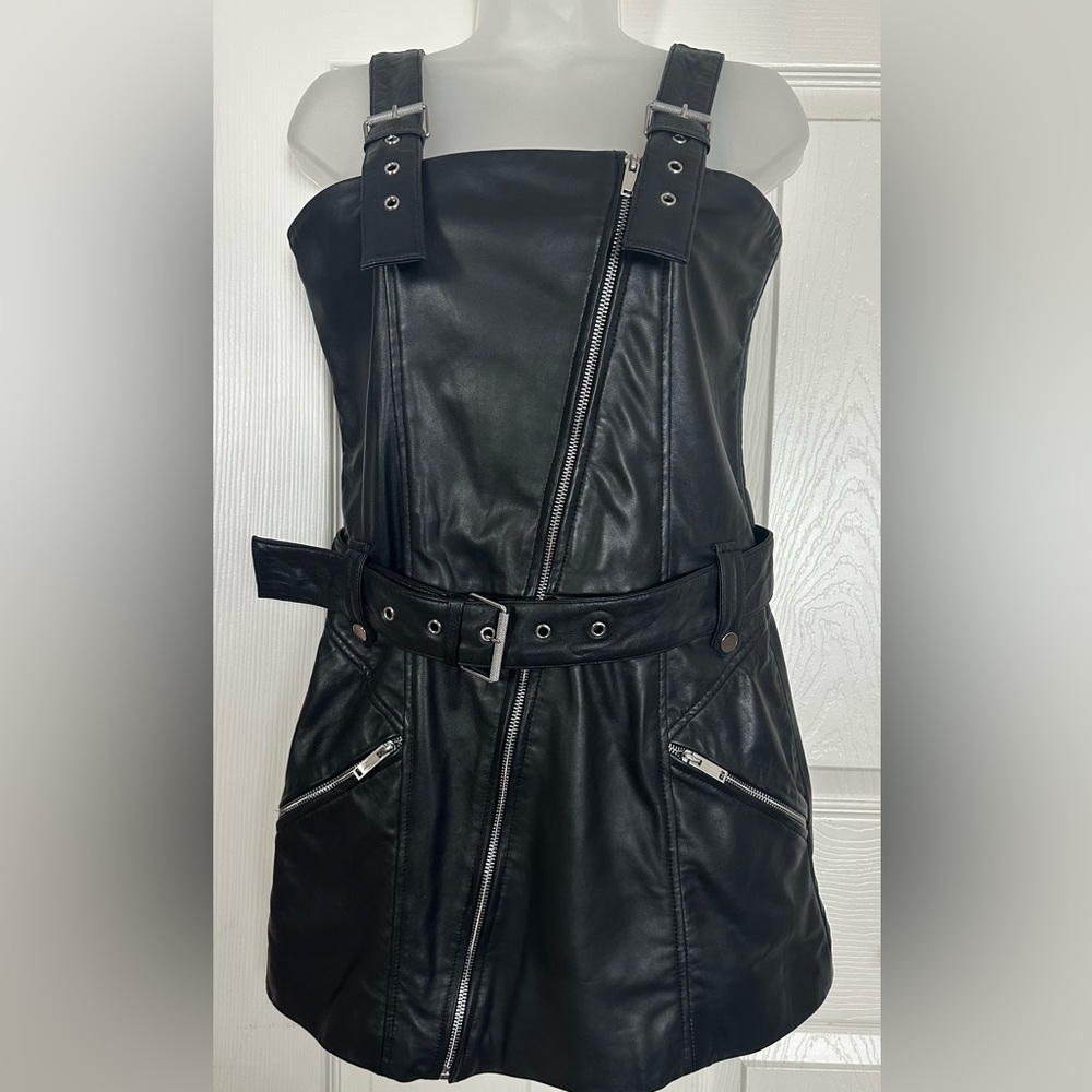 Genuine Leather Mini Dress Limited Edition by ZARA
